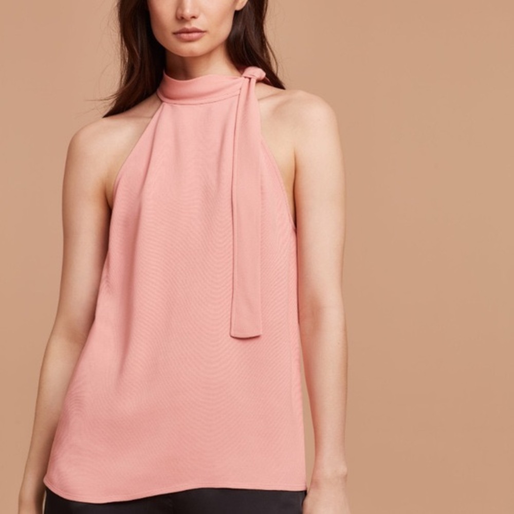 BLACK Wilfred Aritzia Halter Tank Top